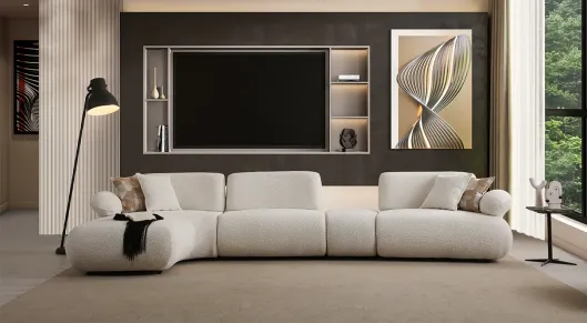 Product img 1, Orlando Yataklı Modern Relax Köşe Koltuk Takımı